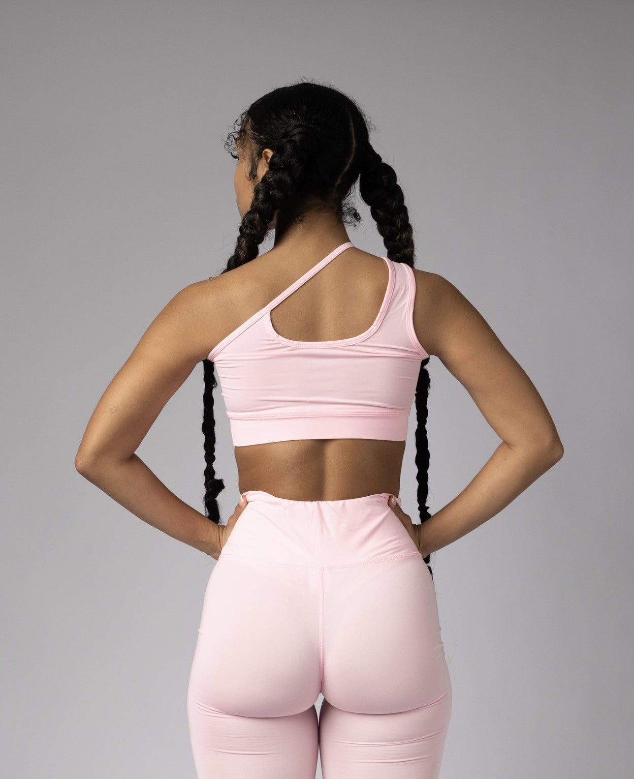 BLUSH ASYMETRIC SET